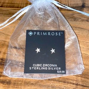 Sterling Silver Star Earrings